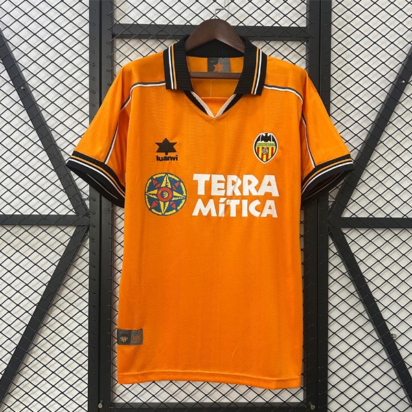 Tailandia Camiseta Valencia Segunda equipo Retro 1999-2000